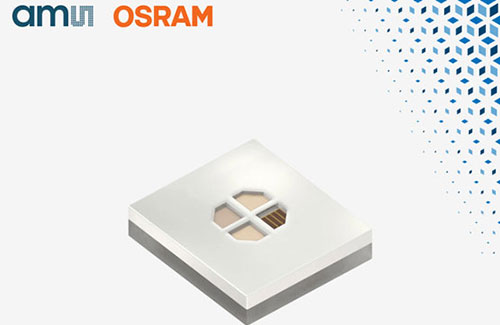 Mouser has launched the VEGALED KRTTB CRLML1.33 full-colour RGB LED from ams OSRAM, designed for smart and machine vision applications